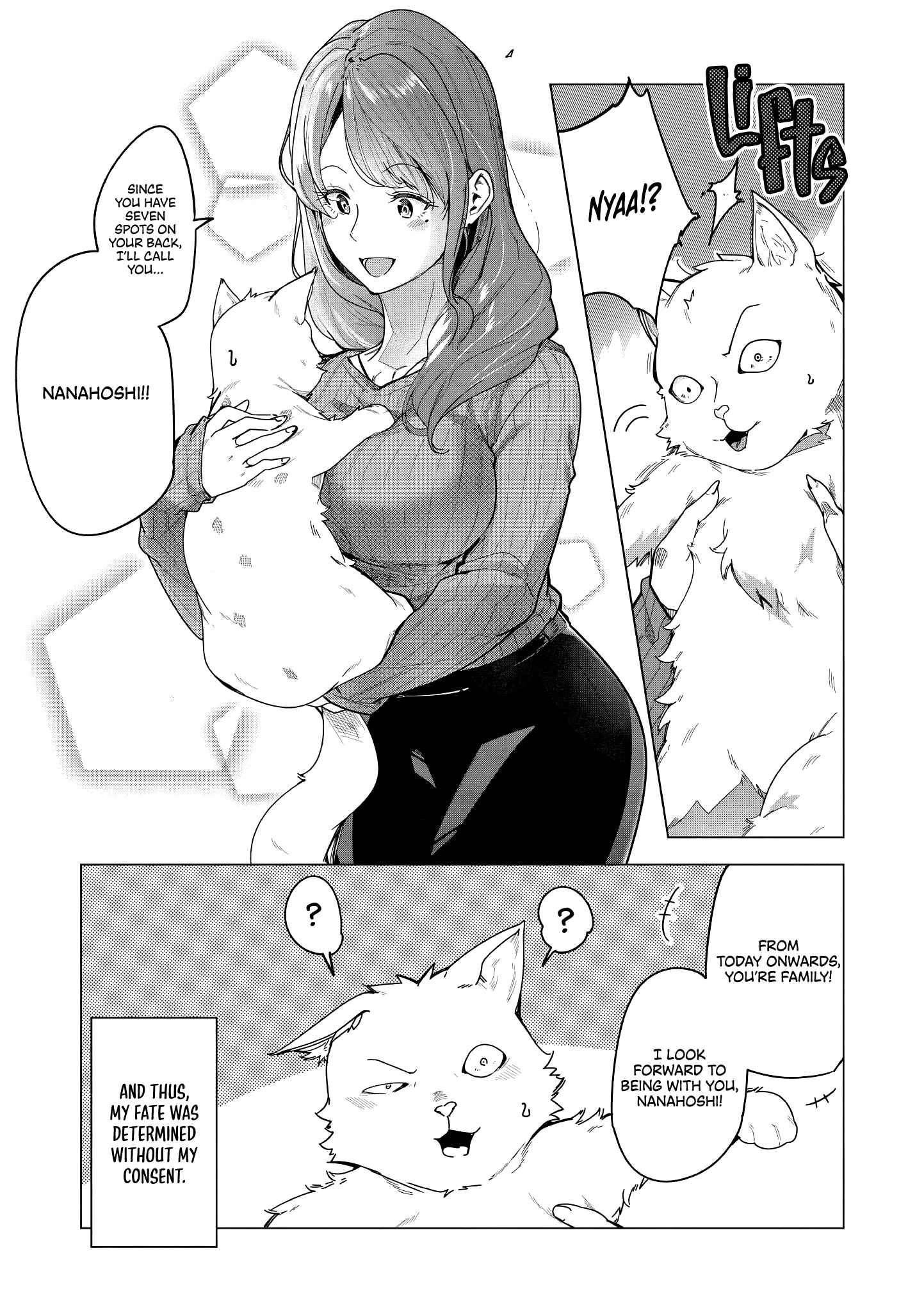 I Got Reincarnated as a Cat, but Since I'm Bored, I Play VRMMOs With Gamer Girls Chapter 1 11